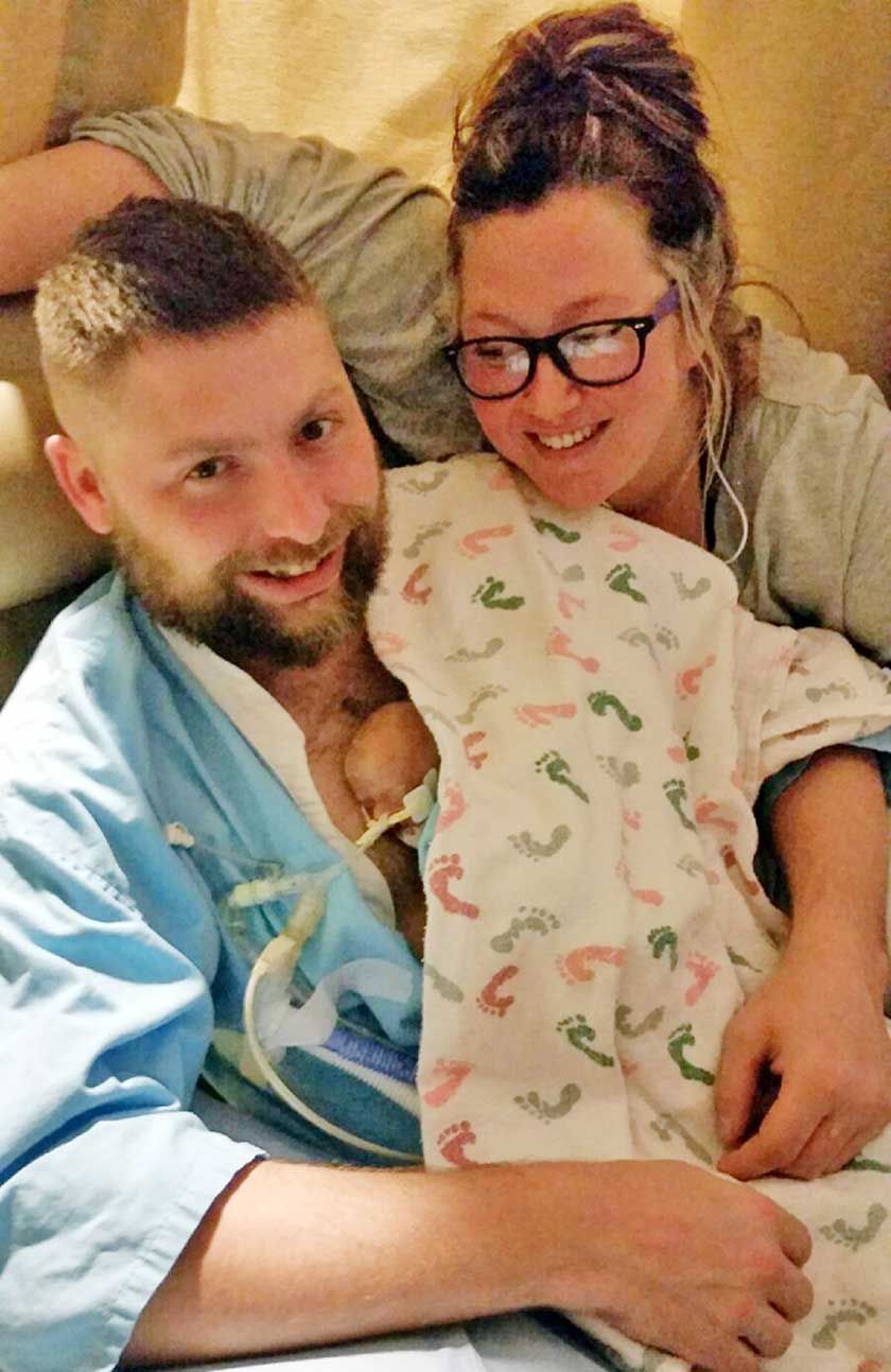 Steady progress keeps Little Falls couple hopeful for their preemie son